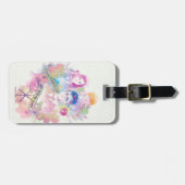 Étiquette À Bagage Harry Potter Spell | Harry, Hermione et Ron Waterc (Devant horizontal)