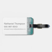 Étiquette À Bagage Harry Potter Spell | PATRONUM™Esquisse de stade (Dos horizontal)