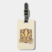 Étiquette À Bagage HARRY POTTER™ | Summer Magic HUFFLEPUFF™ Crest (Devant Vertical)