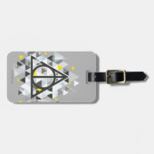 Étiquette À Bagage Harry Potter | Symbole géométrique des Reliques de (Devant horizontal)