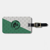 Étiquette À Bagage Harry Potter | Traits de la maison SLYTHERIN™ Grap (Devant horizontal)