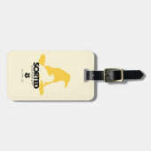 Étiquette À Bagage Harry Potter| Trié dans la maison HUFFLEPUFF™ (Devant horizontal)