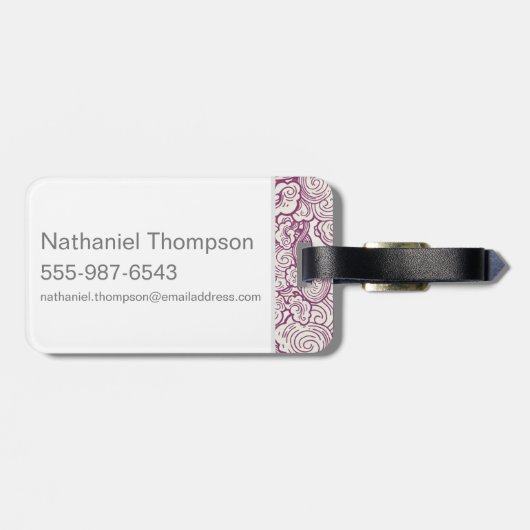 Étiquette À Bagage Harry Potter | Vous êtes si aimés (Dos horizontal)