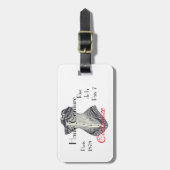 Étiquette À Bagage Haute Couture Corset Thunder_Cove (Devant Vertical)