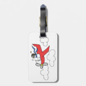 Étiquette À Bagage Haute étiquette volante de bagage (Dos Vertical)