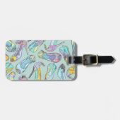 Étiquette À Bagage Hauts talons (Devant horizontal)