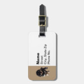 Étiquette À Bagage Havanais (Devant Vertical)