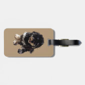 Étiquette À Bagage Havanais (Dos horizontal)