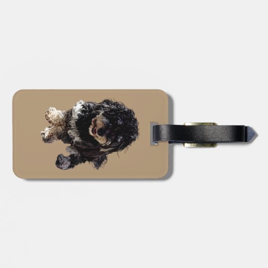 Étiquette À Bagage Havanais (Dos horizontal)