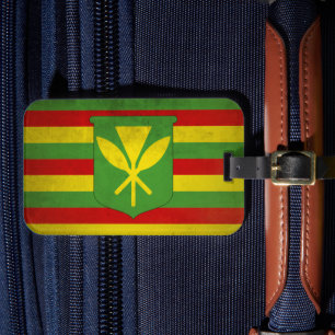 Étiquette À Bagage Hawaiens de souche - Kānaka Maoli