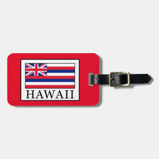 Étiquette À Bagage Hawaii (Devant horizontal)