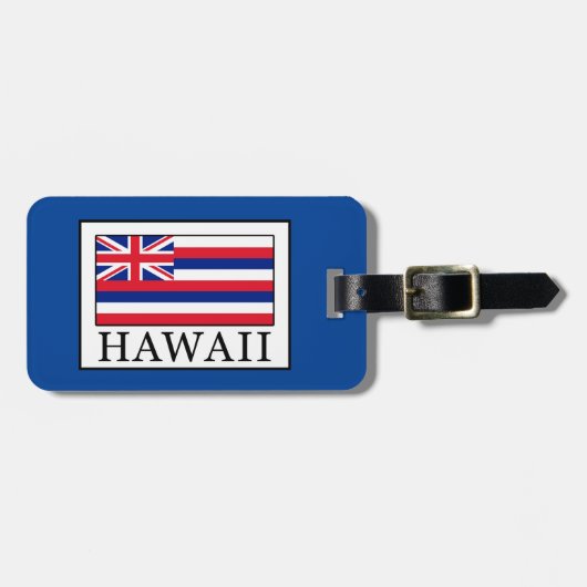 Étiquette À Bagage Hawaii (Devant horizontal)