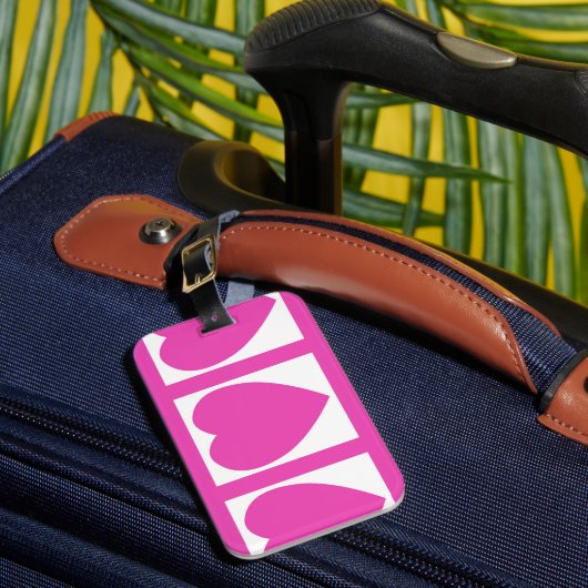 Étiquette À Bagage Hawaii Aloha Heart (Insitu Rectoal 1)