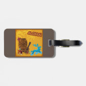 Étiquette À Bagage Hawaii Aloha Tiki Bar Retro Luau Party (Dos horizontal)