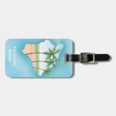 Étiquette À Bagage Hawaii Big Island (Devant horizontal)