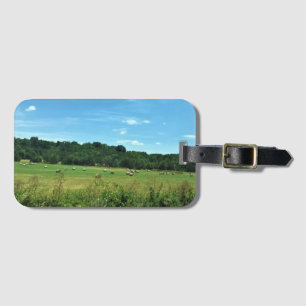 Étiquette À Bagage Hay Bales, Wytheville, Virginie