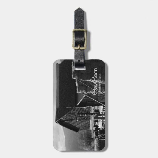 Étiquette À Bagage Hay Barn (Devant Vertical)