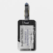 Étiquette À Bagage Hay Barn (Dos Vertical)