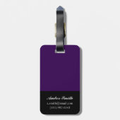 Étiquette À Bagage Haze I (Dos Vertical)