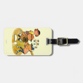 Étiquette À Bagage Hé pâte lisse ! (Devant horizontal)