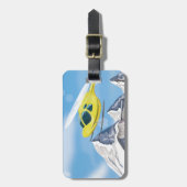 Étiquette À Bagage Hélicoptère de secours (Devant Vertical)