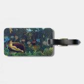 Étiquette À Bagage Henri Rousseau - Le Rêve / Le Reve - Code QR (Dos horizontal)