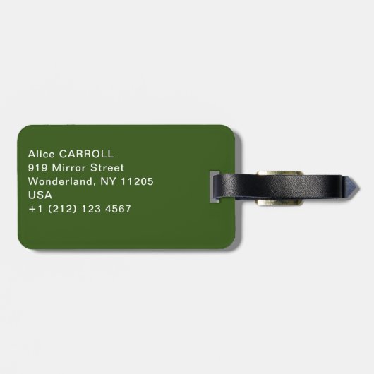 Étiquette À Bagage Henri Rousseau - Les Joyeux Jesters (Dos horizontal)