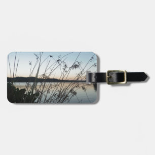 Étiquette À Bagage Herbes au lac Sunset
