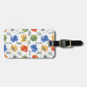 Étiquette À Bagage Hérbologie magique HOGWARTS™ Maisons Motif (Devant horizontal)