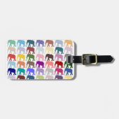 Étiquette À Bagage Herd coloré (Devant horizontal)