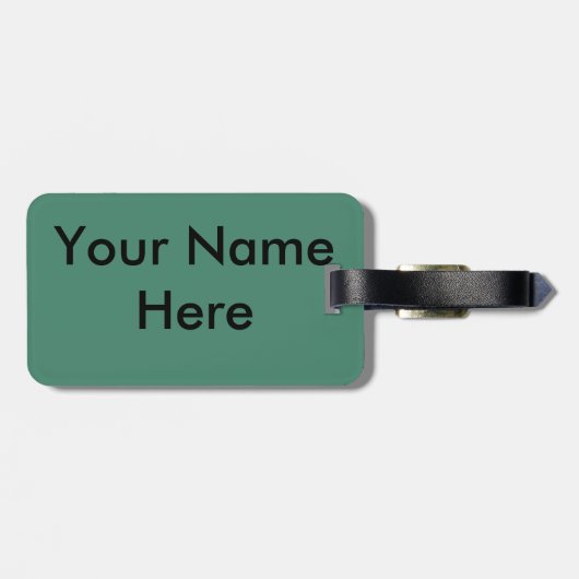 Étiquette À Bagage Hérisson (Dos horizontal)