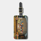 Étiquette À Bagage Hérisson musical Cowboy Band (Devant Vertical)