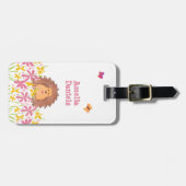 Étiquette À Bagage Hérisson personnalisé (Devant horizontal)