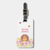 Étiquette À Bagage Hérisson personnalisé (Devant Vertical)