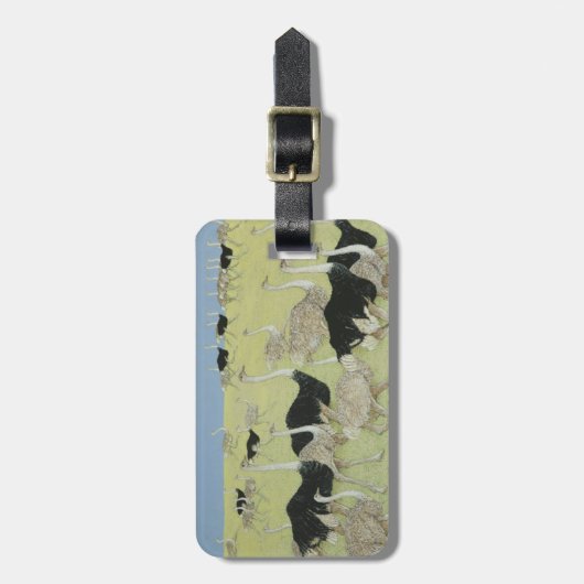 Étiquette À Bagage Heure de pointe (Devant Vertical)