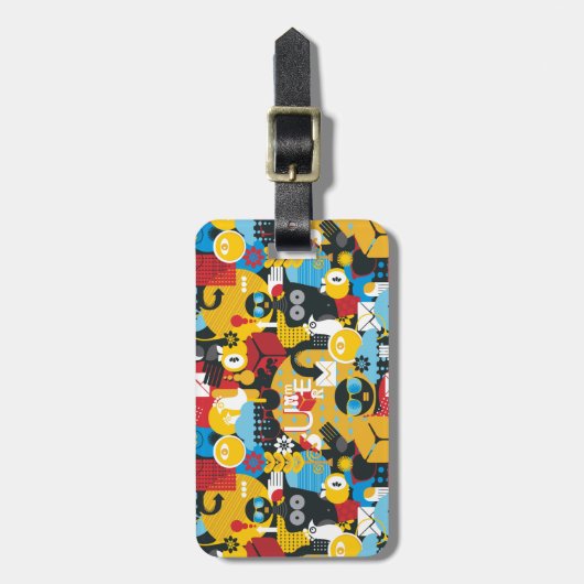 Étiquette À Bagage Heure d'été (Devant Vertical)