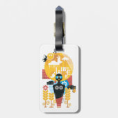 Étiquette À Bagage Heure d'été (Dos Vertical)