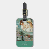 Étiquette À Bagage Heure d'été | Mary Cassatt (Devant Vertical)