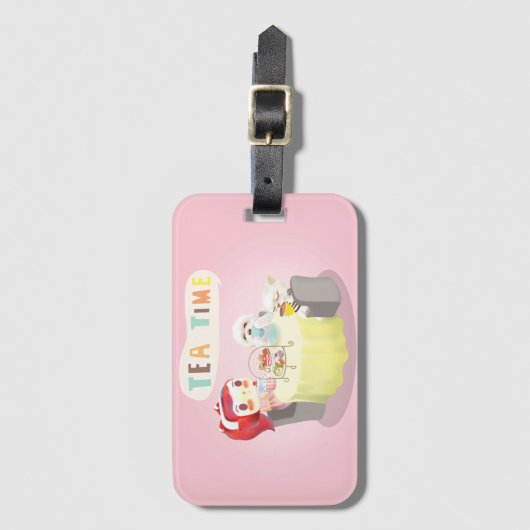 Étiquette À Bagage Heure du thé (Devant Vertical)