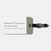 Étiquette À Bagage Hey Scooby-Doo Carré tribal Graphic (Dos horizontal)