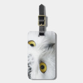Étiquette À Bagage Hibou de Milou (Devant Vertical)