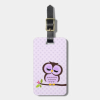 Hibou pourpre mignon