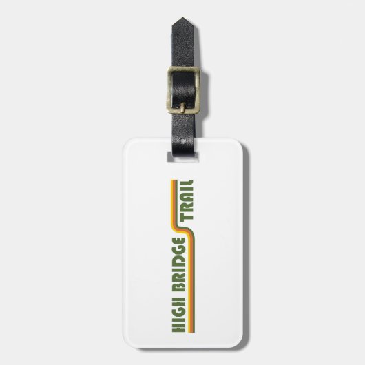 Étiquette À Bagage High Bridge Trail Virginia (Devant Vertical)