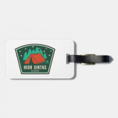 Étiquette À Bagage High Uintas Wilderness Utah Camping (Dos horizontal)