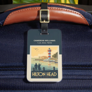 Étiquette À Bagage Hilton Head Caroline du Sud