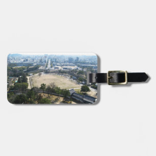 Étiquette À Bagage Himeji, Japon (Vue du château haut)