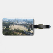 Étiquette À Bagage Himeji, Japon (Vue du château haut) (Dos horizontal)