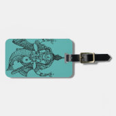 Étiquette À Bagage Hindouisme : Vishnu (Devant horizontal)