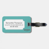 Étiquette À Bagage Hindouisme : Vishnu (Dos horizontal)