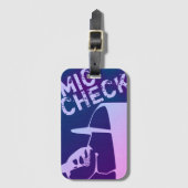 ÉTIQUETTE À BAGAGE HIP HOP (Devant Vertical)